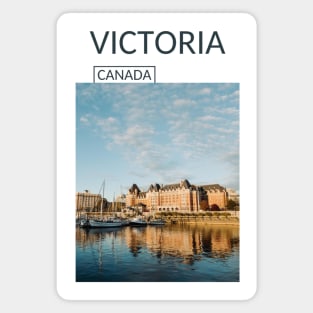 Victoria British Columbia Capital City Canada Souvenir Gift for Canadian T-shirt Apparel Mug Notebook Tote Pillow Sticker Magnet Magnet